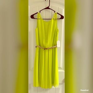 Jessica Simpson pleated dress